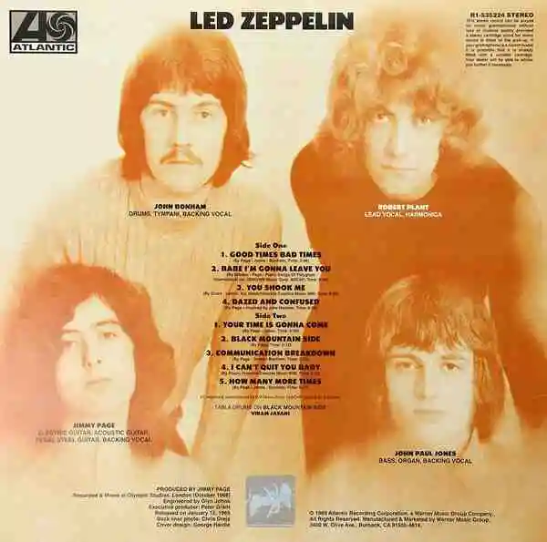 Led Zeppelin I: as curiosidades sobre o álbum de estreia da banda. 