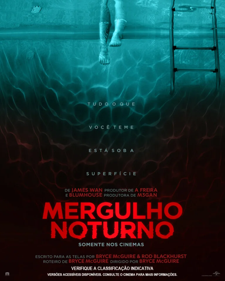 "Mergulho noturno", Universal divulga trailer de novo terror e suspense. 