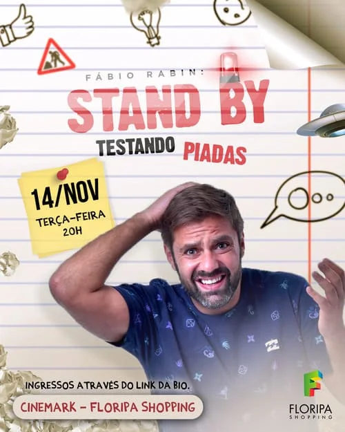 Fábio Rabin volta a Florianópolis com novo stand up comedy